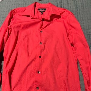 Coral color dress shirt Apt 9